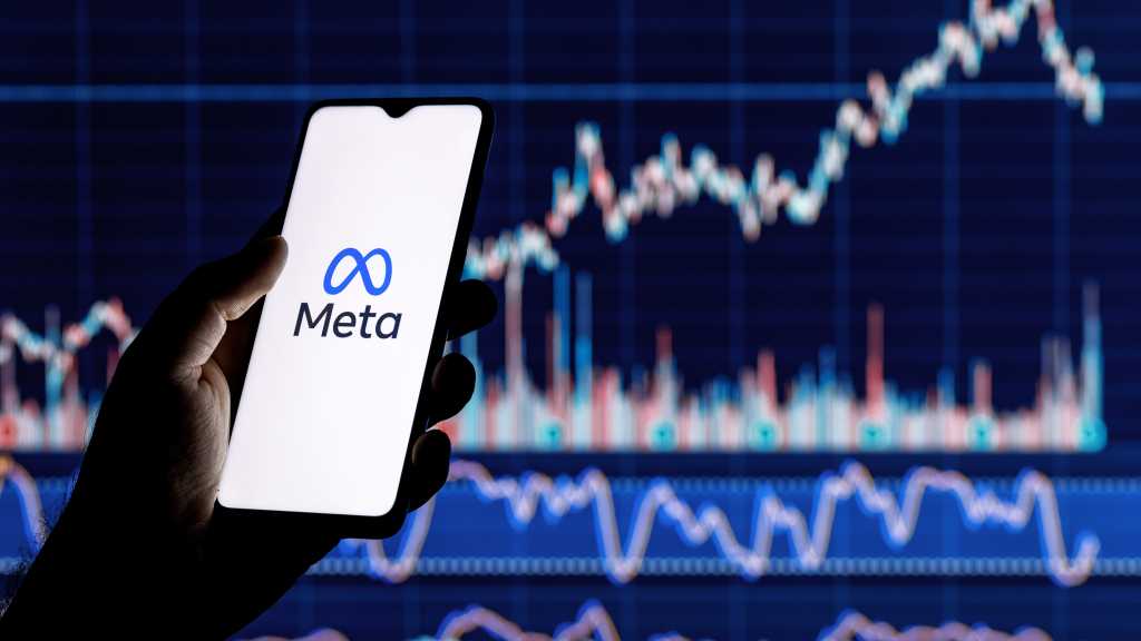 Meta logo on android