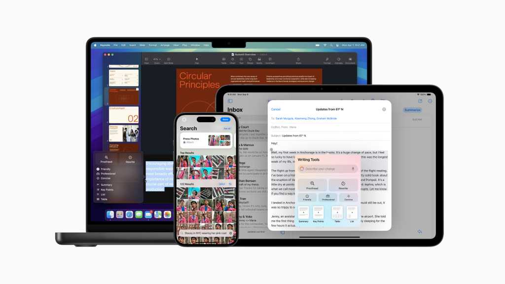 Apple Intelligence on Apple devices