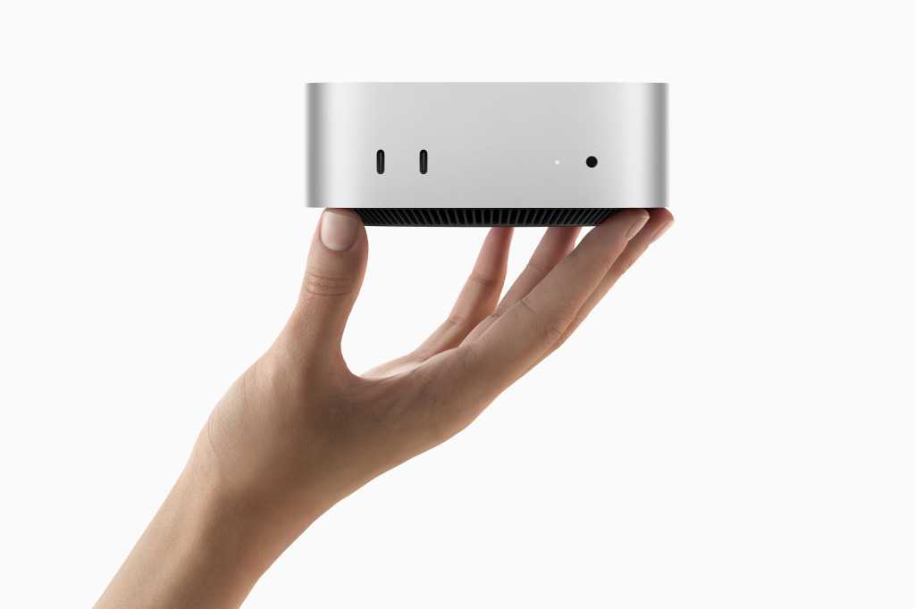 Mac mini is small