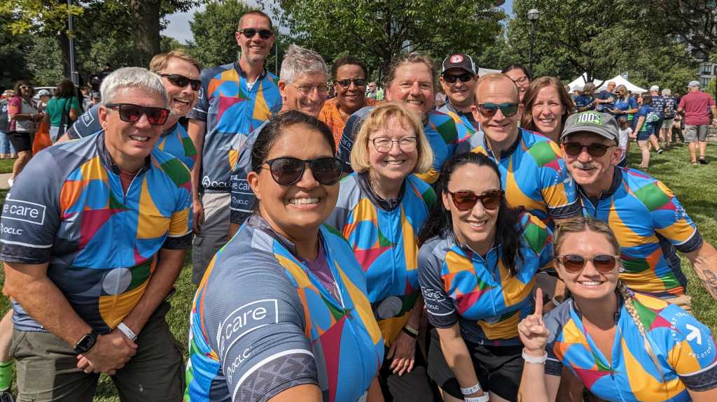 OCLC Pelotonia team