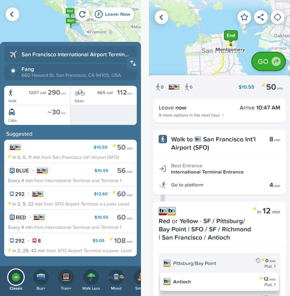 android travel app - citymapper